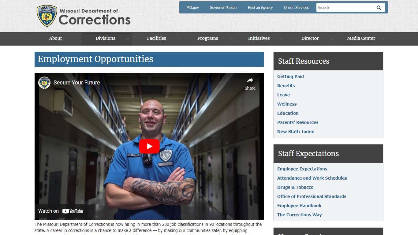 Western Reception, Diagnostic, & Correctional Center - St. Joe